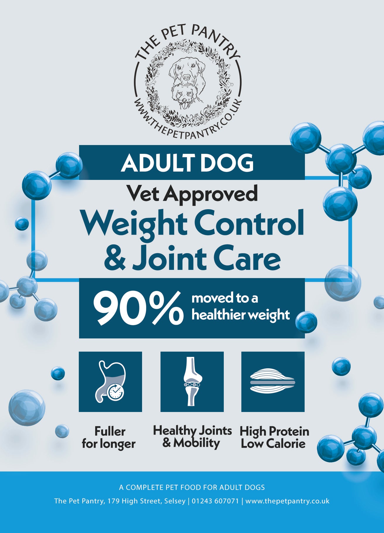 Peptide Power+ Weight Control & Joint Care Dog Food