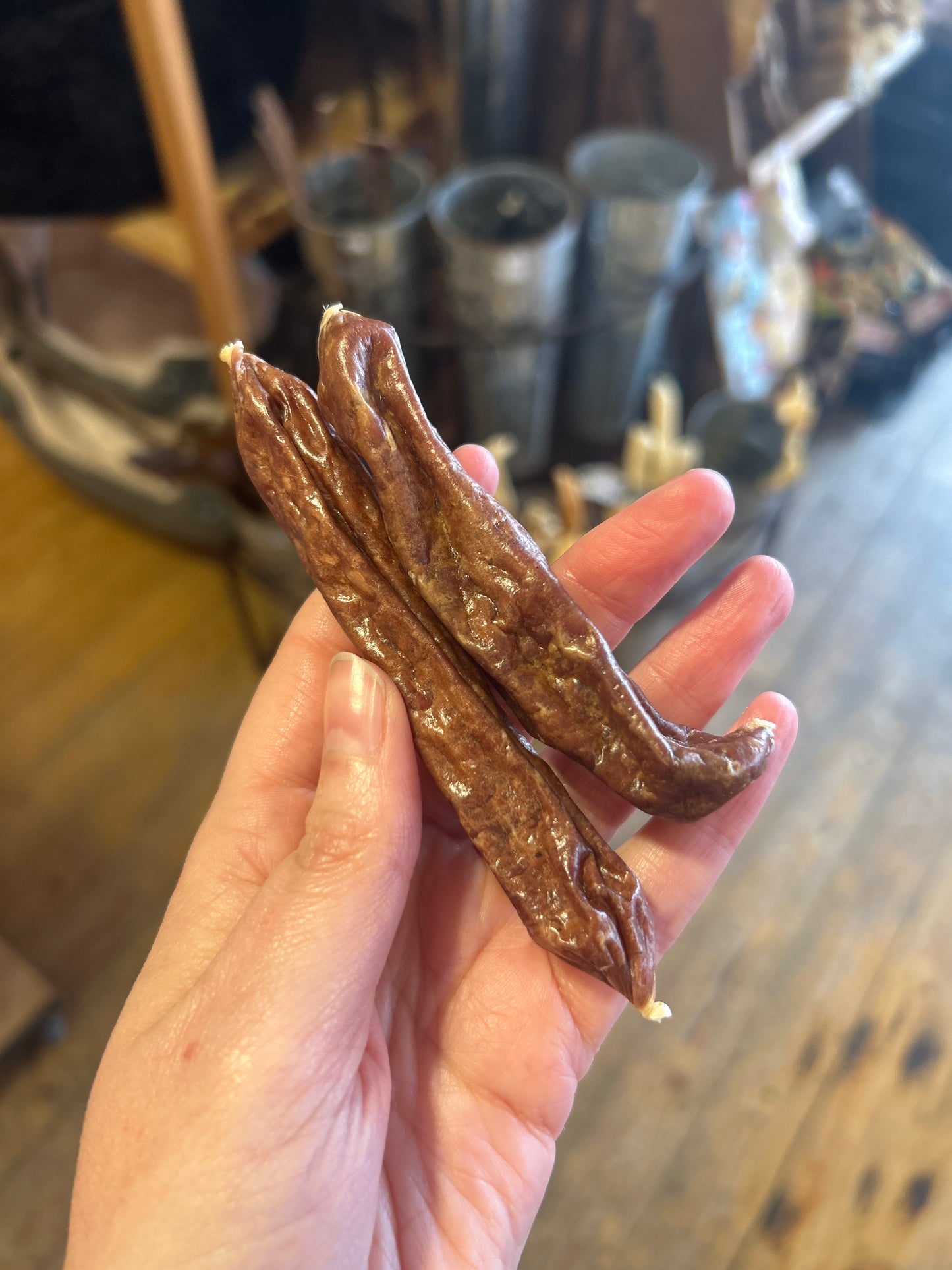 Natural Dog Treats - Dried Sausages x 10