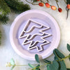 Festive Enrichment 2 in 1 Bowl & Lickimat - Christmas Tree Design
