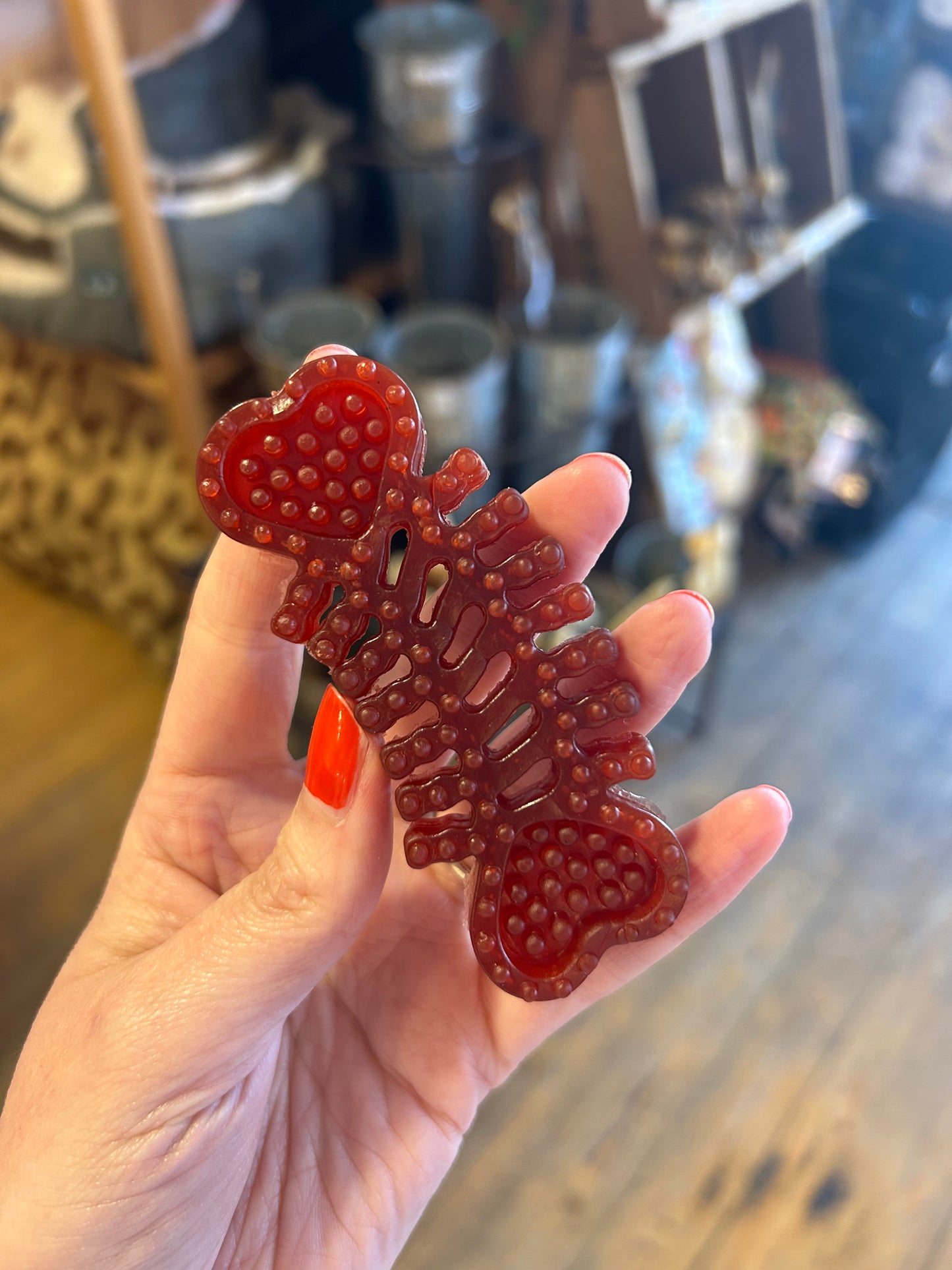Strawberry & Beetroot Veggie Dental Bone