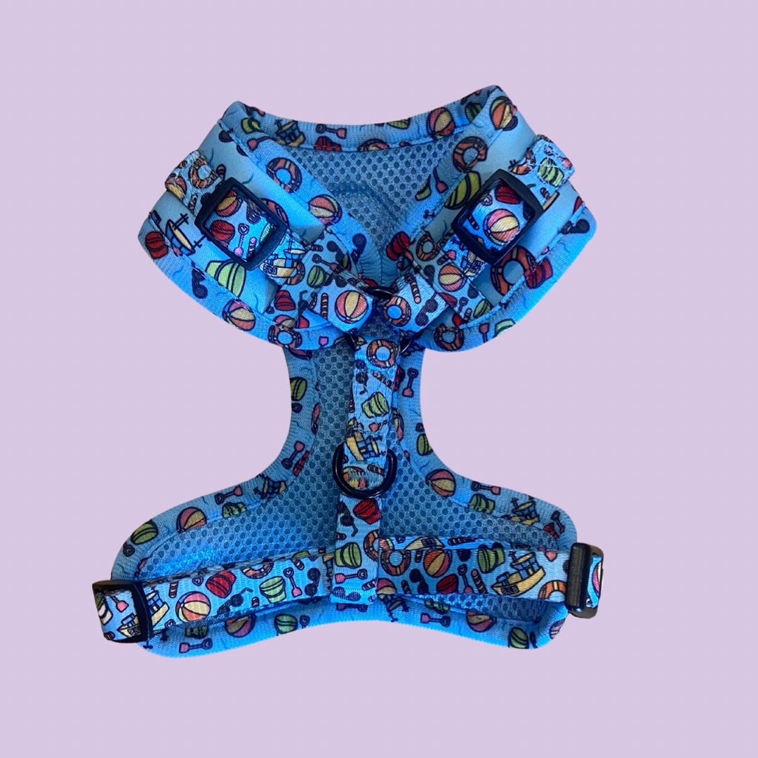 Seaside Holidays Dog Harness