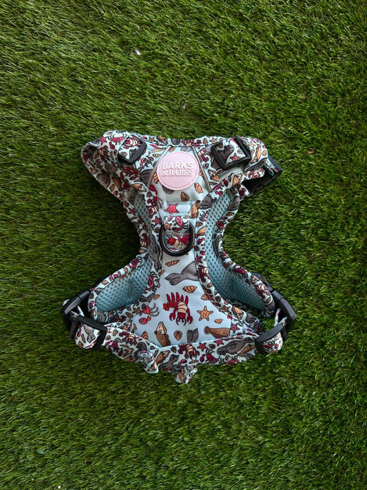 Barks & Babes 3-Click Harness Under the Sea