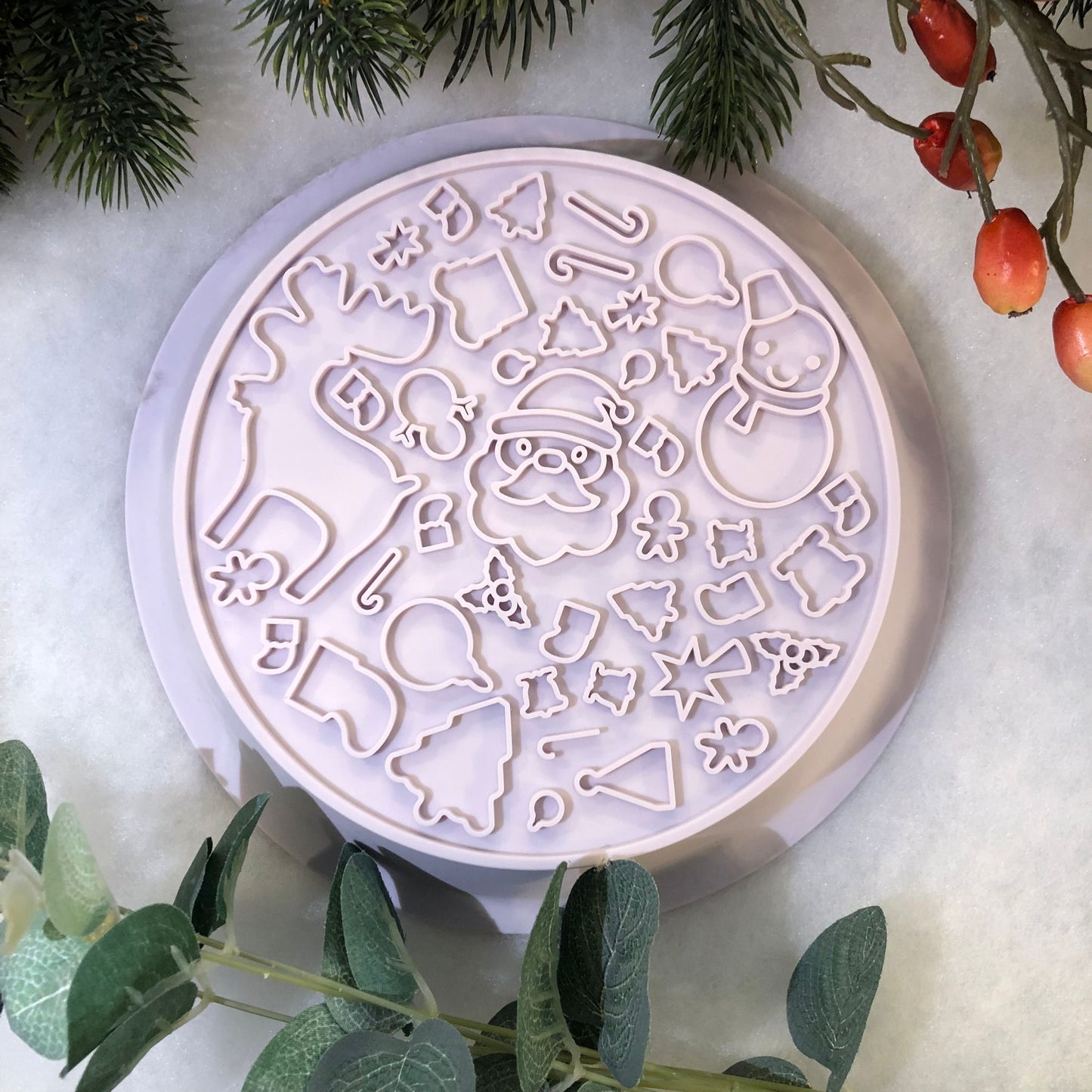 Festive Enrichment 2 in 1 Bowl & Lickimat - Stocking Design