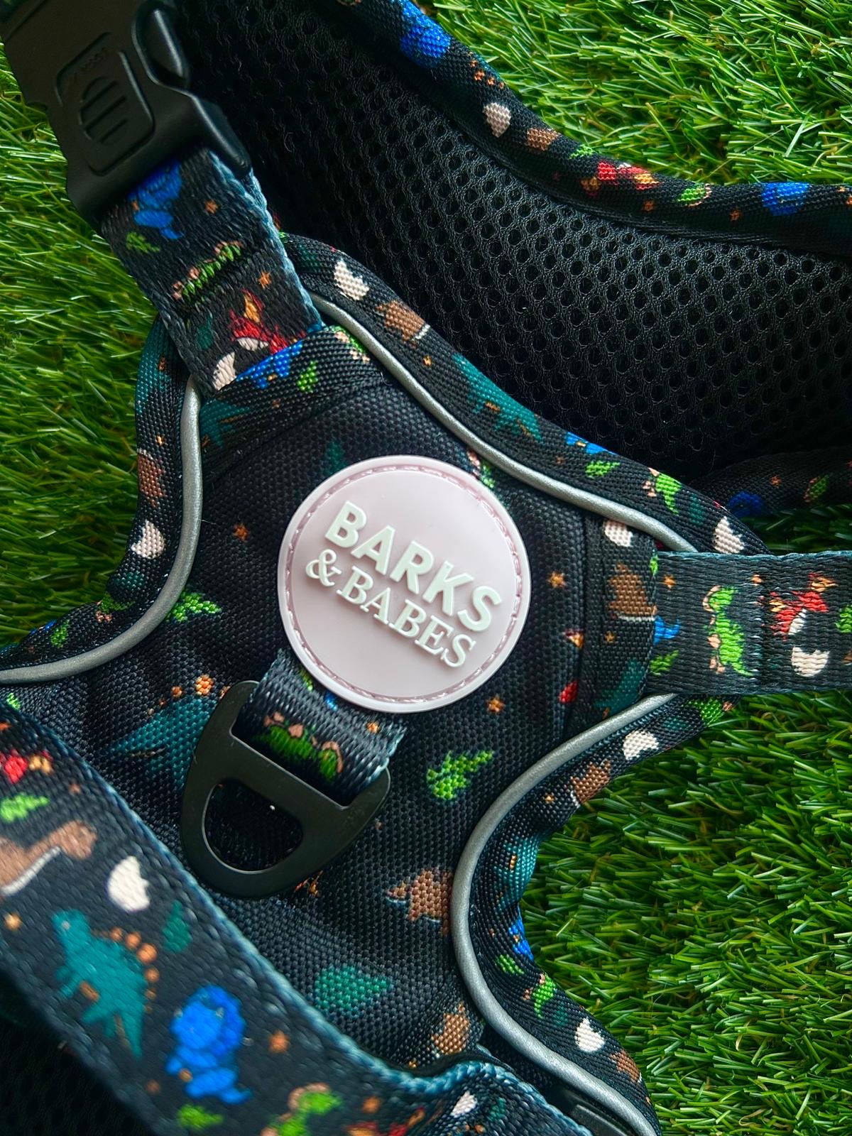 Barks & Babes 3-Click Harness Under the Sea
