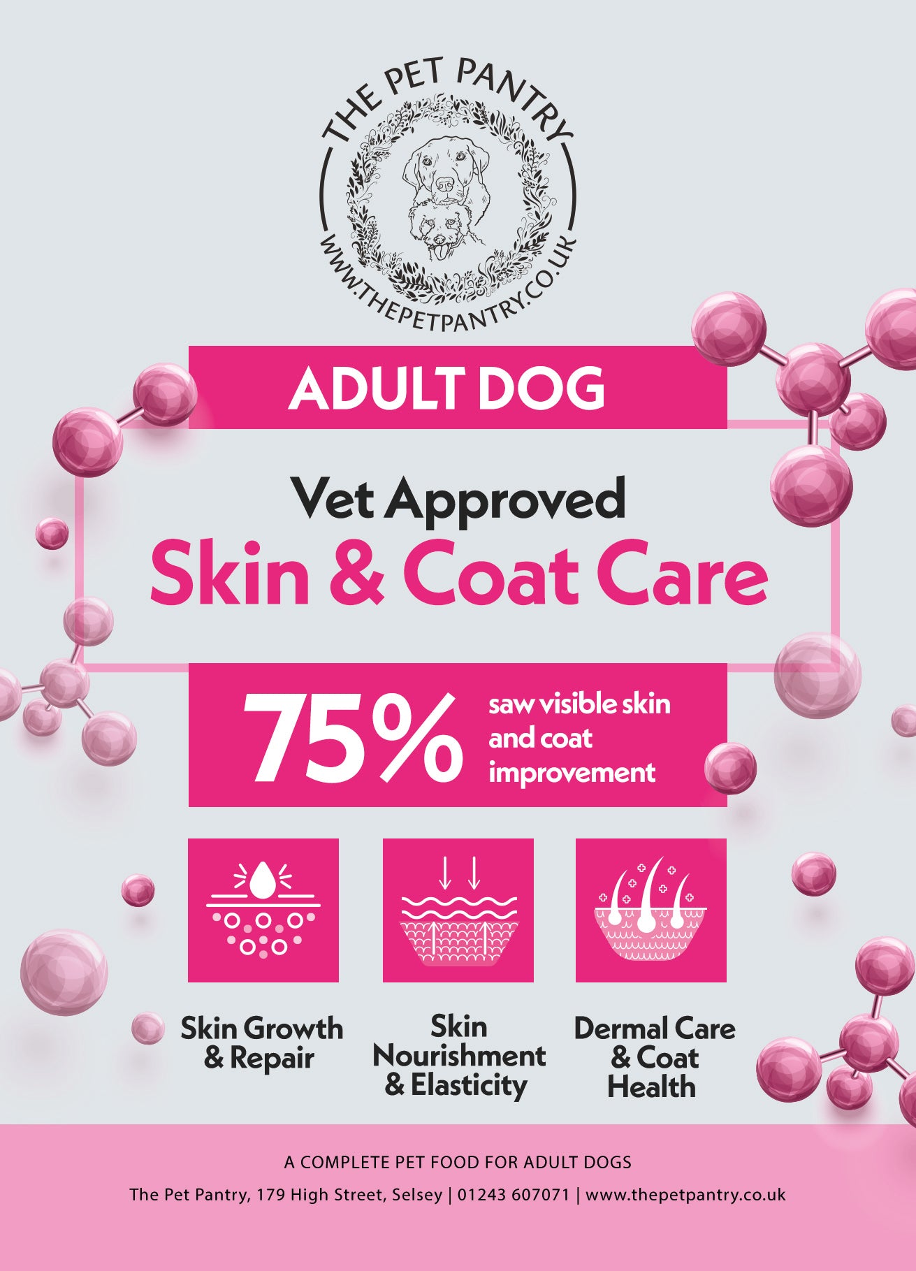 Peptide Power+ Skin & Coat Care Dog Food