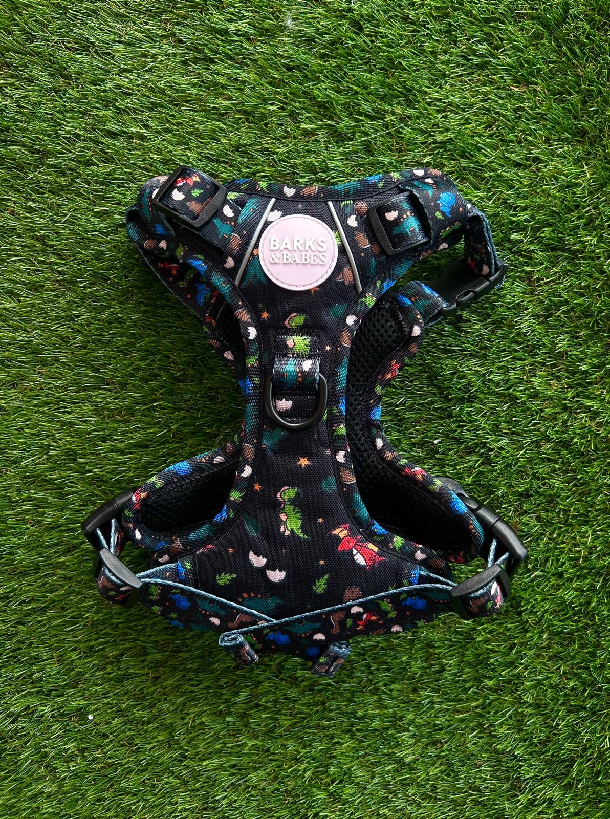 Barks & Babes 3-Click Harness Under the Sea