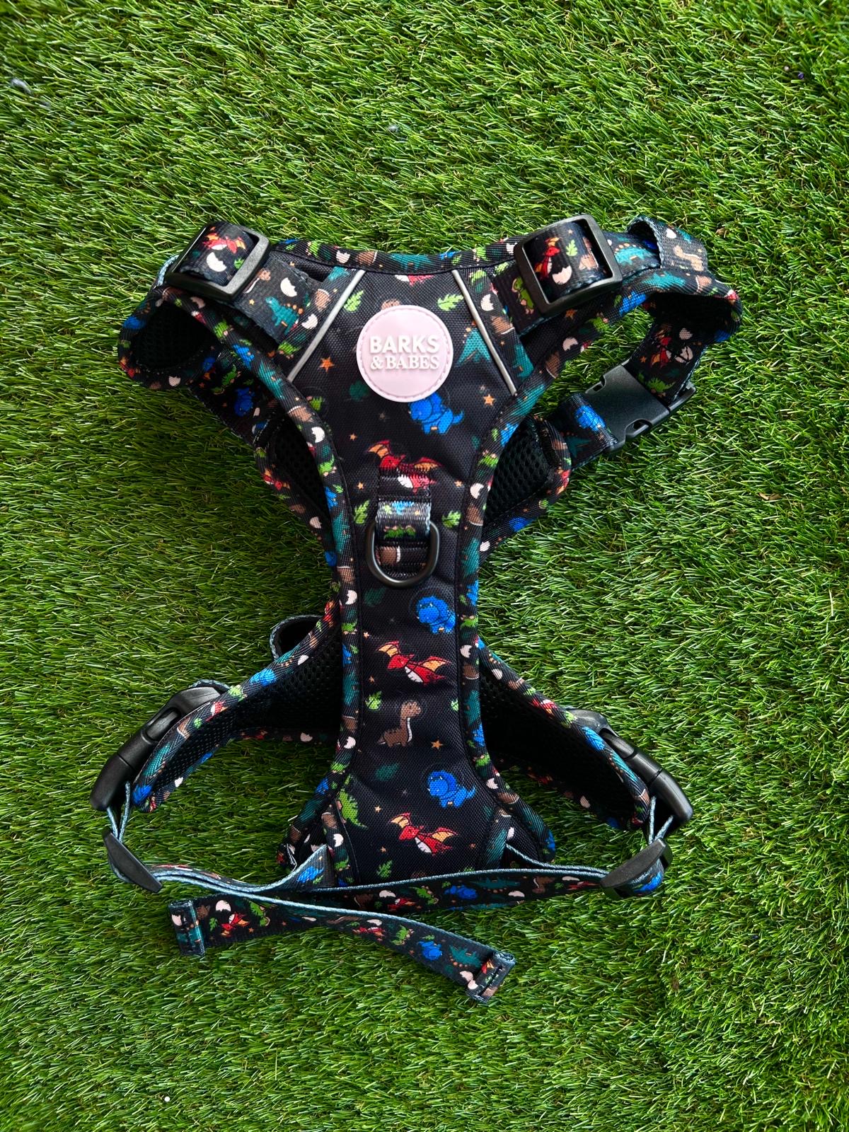 Barks & Babes 3-Click Harness Under the Sea