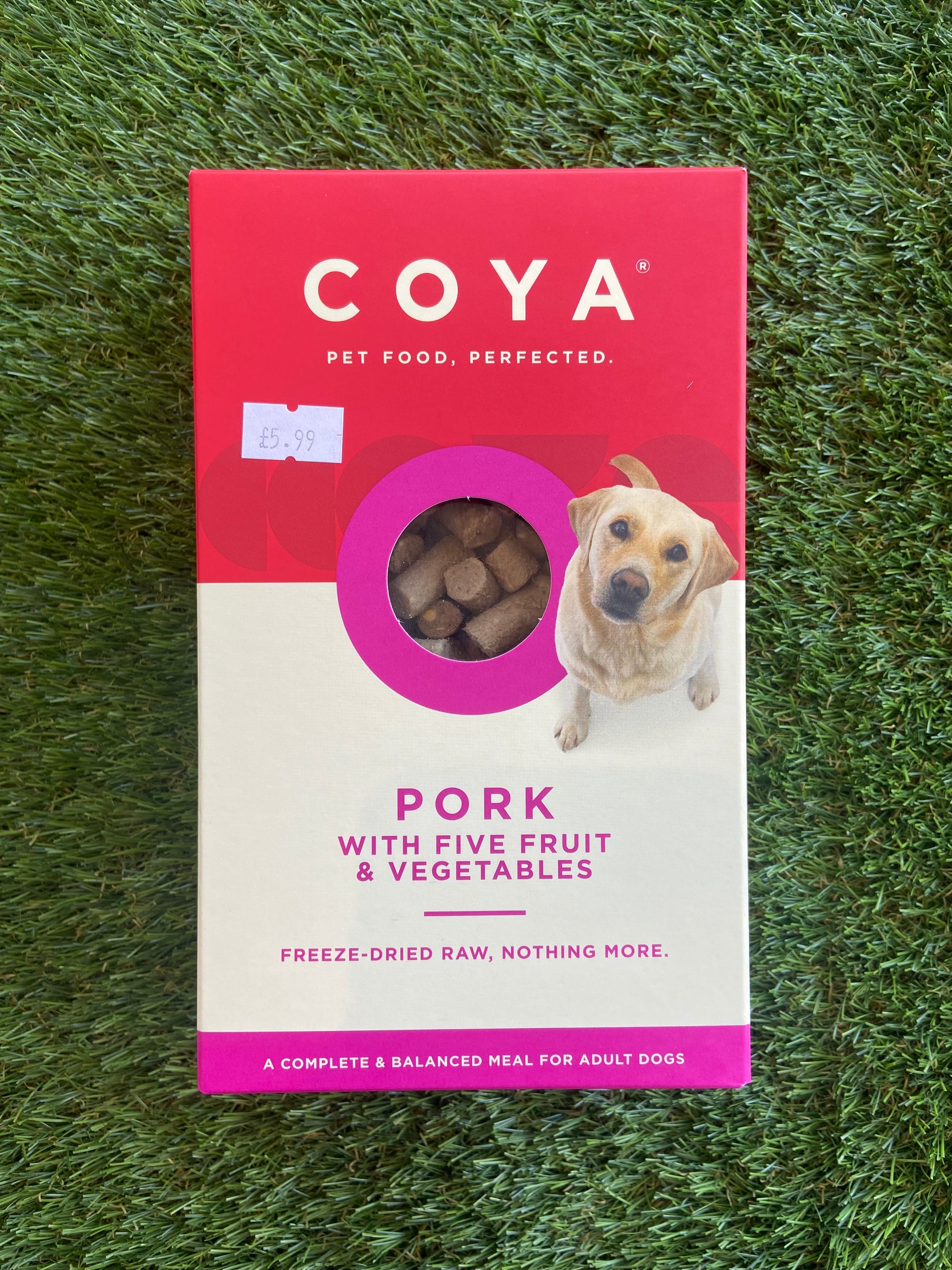 COYA Freeze Dried Dog Food Pork Adult 150g