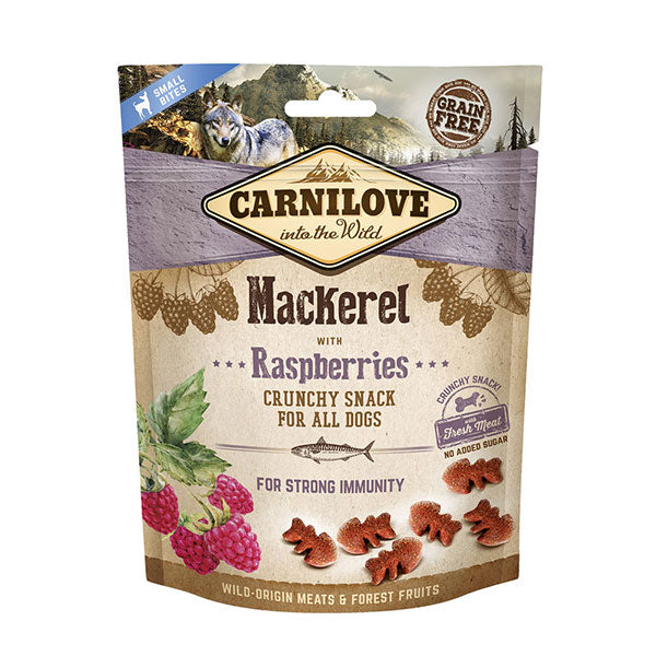 Carnilove Mackerel with Raspberries Crunchy Snack 200g