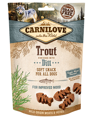 Carnilove Dog Treats Trout with Dill 200g