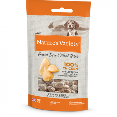 Natures Variety Freeze Dried Bites 20g